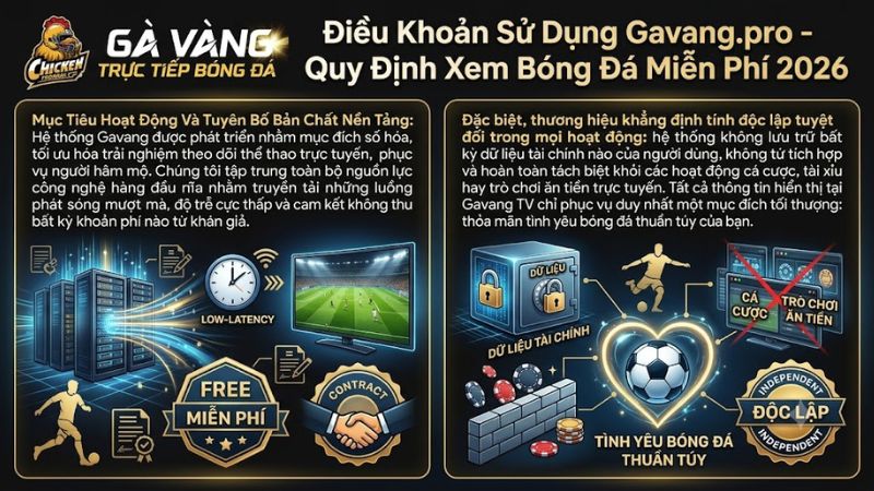 Giao diện trực tiếp bóng đá mượt mà tốc độ cao trên hệ thống Gavang TV